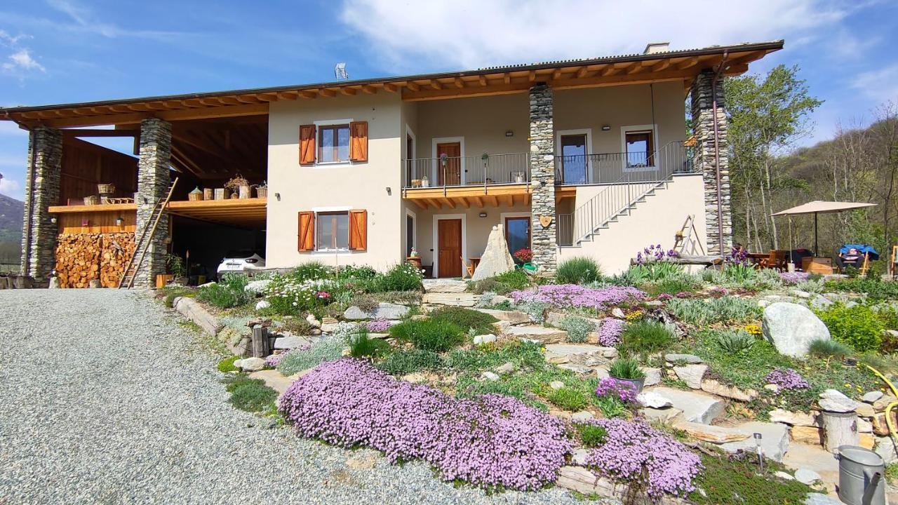 Paesana Semi Al Vento: La Bio-Casa Nel Giardino Incantato! 아파트 외부 사진